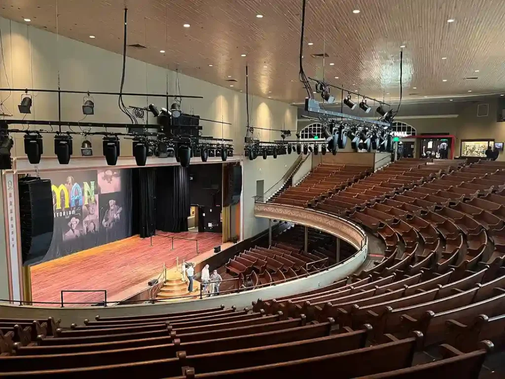 The Ryman Auditorium in Nashville