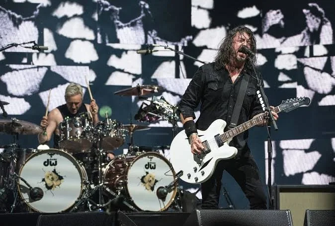 Foo Fighters at concert